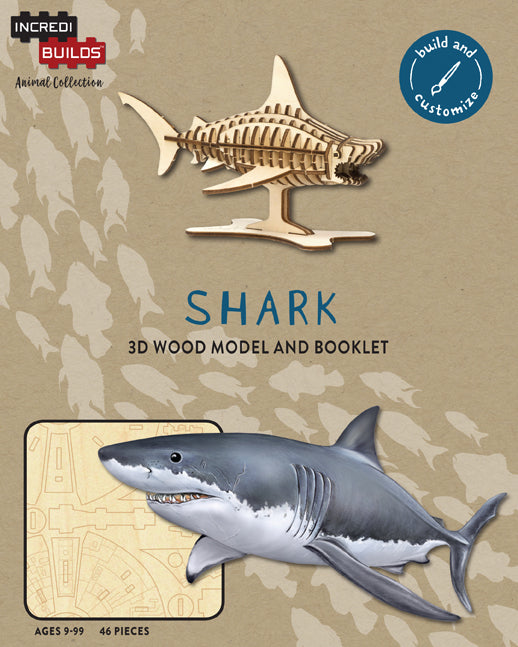IncrediBuilds Animal Collection Shark Insight Editions