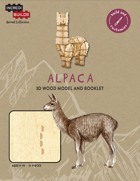 IncrediBuilds Animal Collection: Alpaca