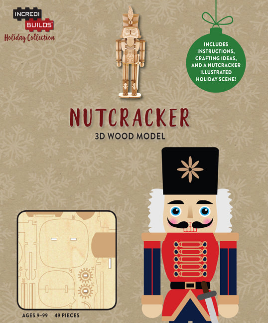 IncrediBuilds Holiday Collection Nutcracker Insight Editions