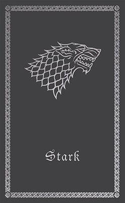 Game of Thrones: House Stark: Desktop Stationery Set (With Pen)