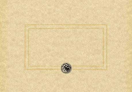 Game of Thrones: House Targaryen: Desktop Stationery Set (With Pen)