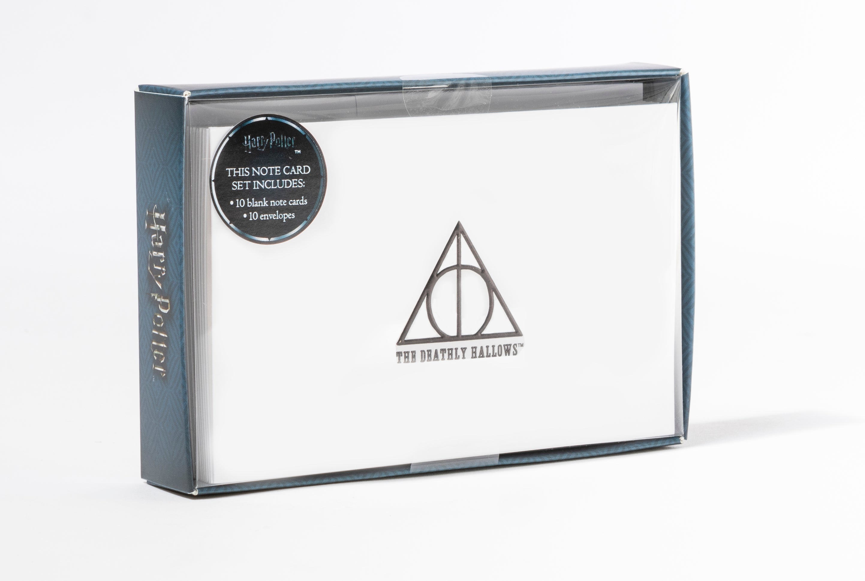 Harry Potter: Deathly Hallows Foil Note Cards (Set of 10