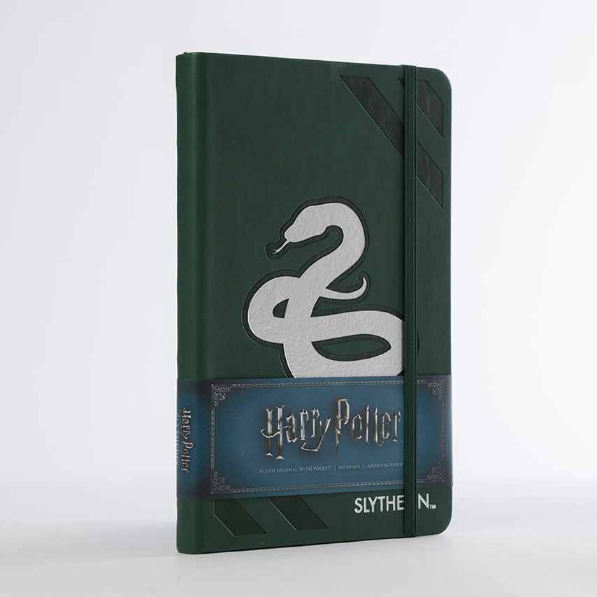 Harry Potter: Slytherin Hardcover Ruled Journal