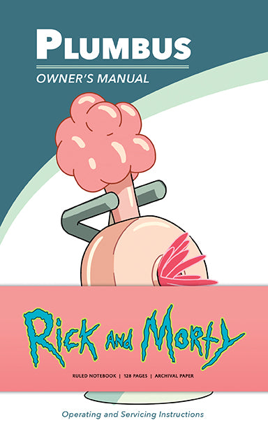 Rick and Morty: Ruled Notebook