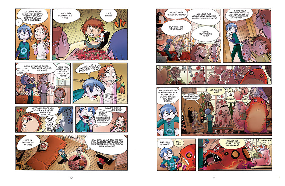 comics about monsters Monster Allergy, Vol. 2 – Insight Editions