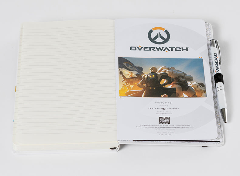 Overwatch: Hardcover Ruled Journal With Pen