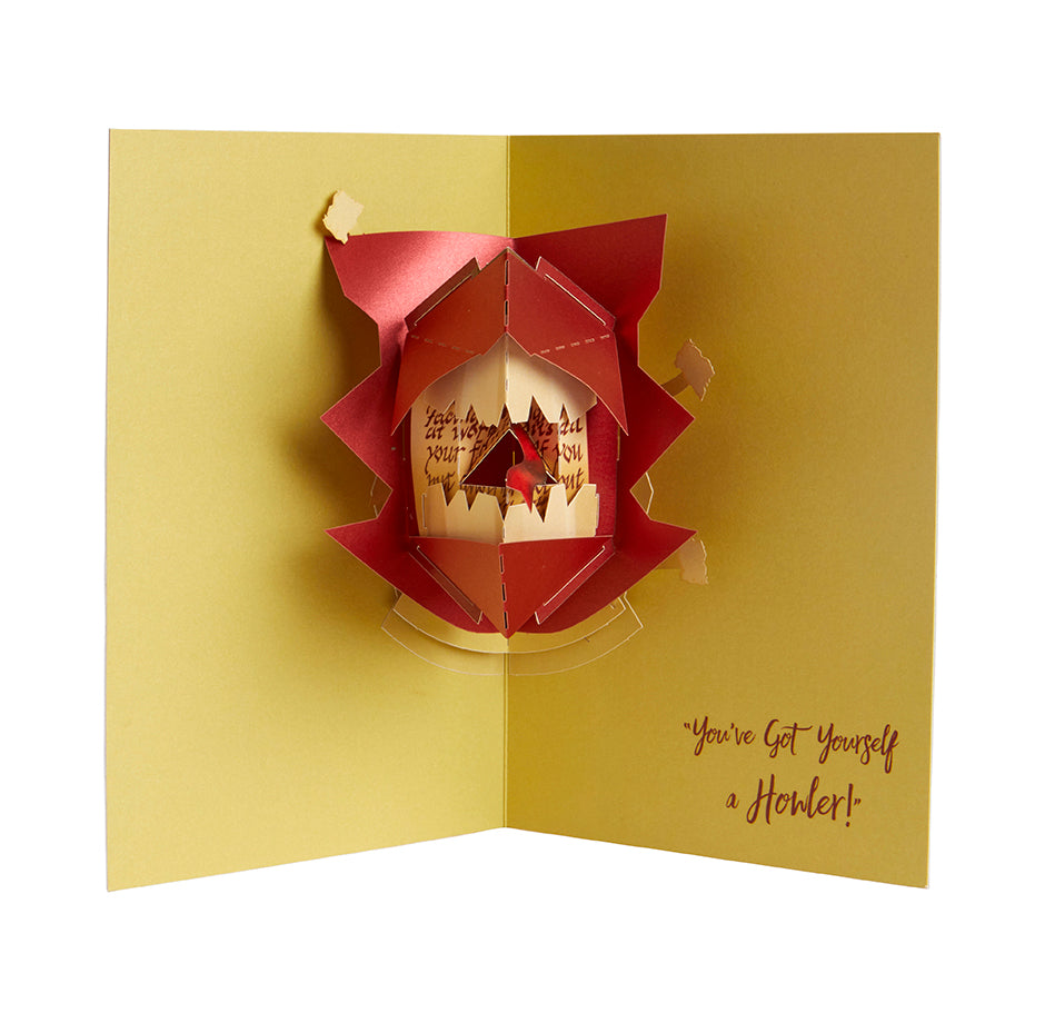 Howler Card Events Harry Potter: Howler Pop-Up Card – Insight Editions