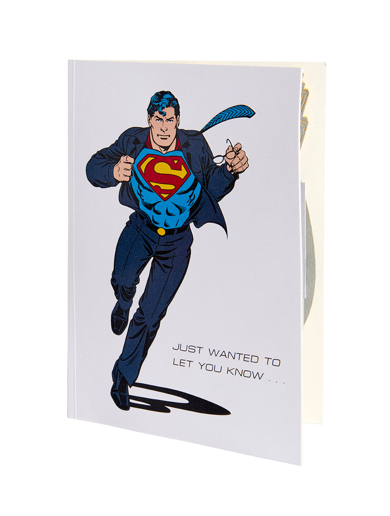 DC Comics: Superman Signature Pop-Up Card