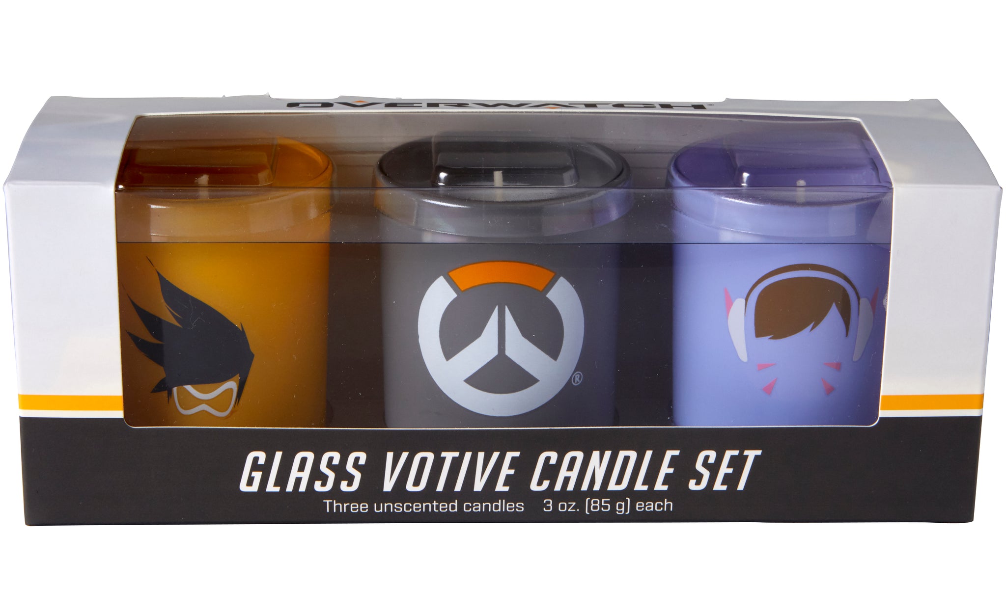 Overwatch Glass Votive Candle Set Insight Editions