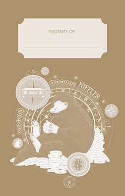 Fantastic Beasts: The Crimes of Grindelwald: Niffler Ruled Pocket Journal