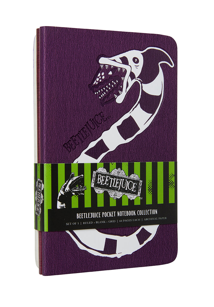 Beetlejuice Pocket Notebook Collection (Set of 3)