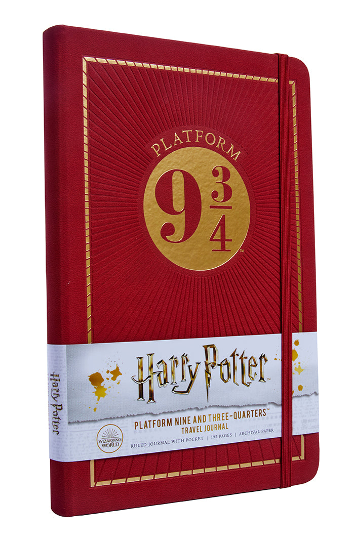 Harry Potter: Platform Nine and Three-Quarters Hardcover Journal
