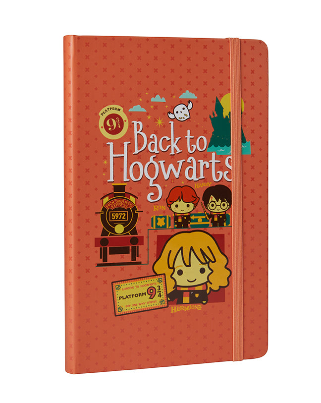Harry Potter: Back to Hogwarts Hardcover Ruled Journal