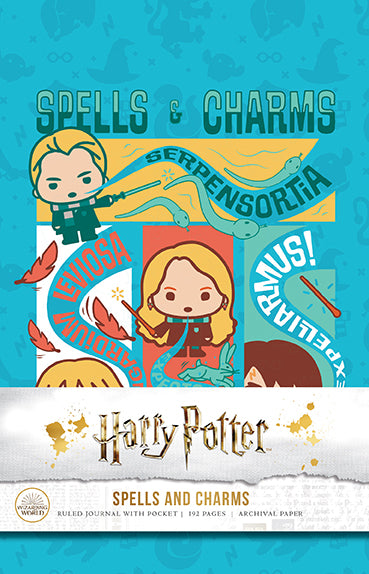 Harry Potter: Spells and Charms Hardcover Ruled Journal