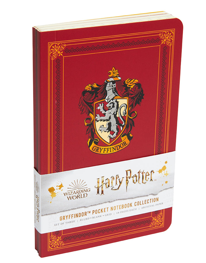 HARRY POTTER A6 Notebooks Three Pack