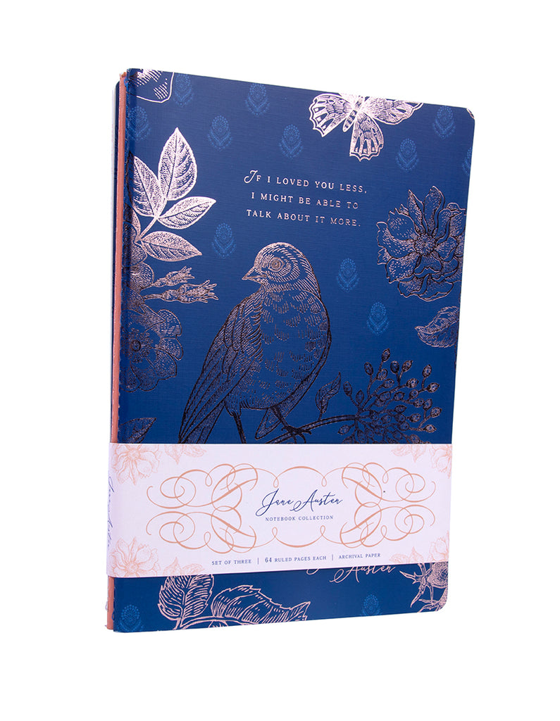 Jane Austen Sewn Notebook Collection (Set of 3)
