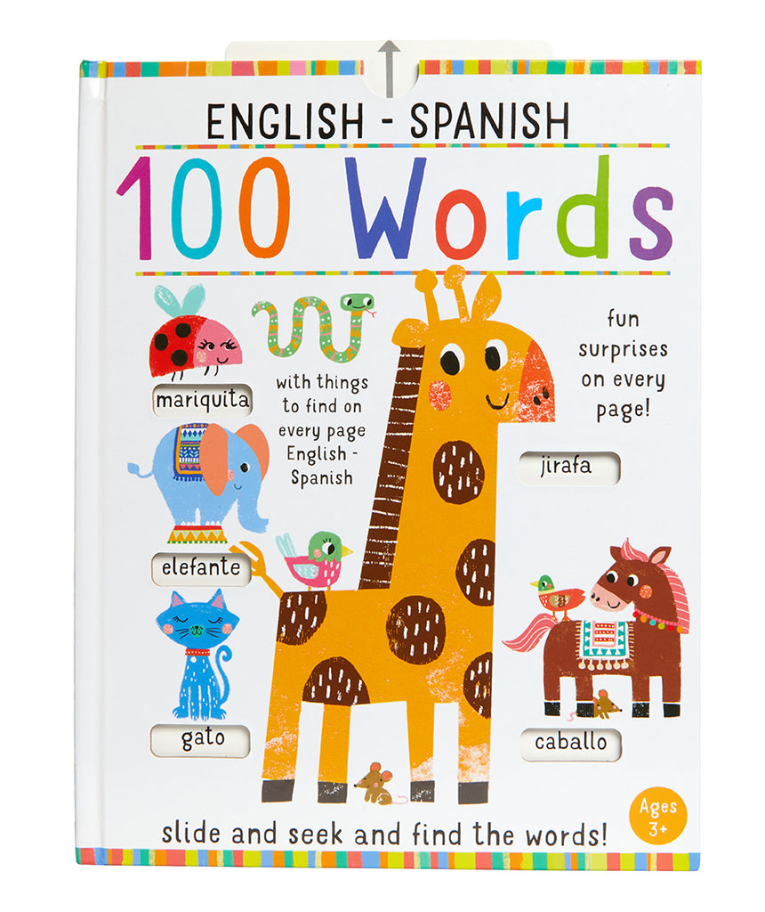 Slide and Seek: 100 Words English-Spanish [ISEEK]