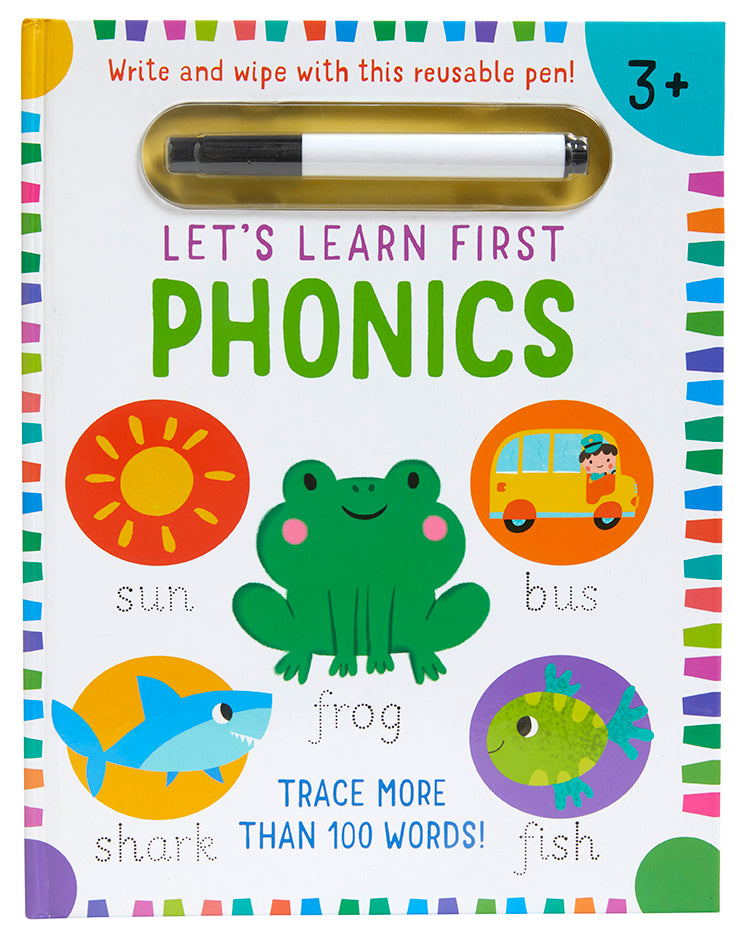 Let's Learn: First Phonics (Write and Wipe)