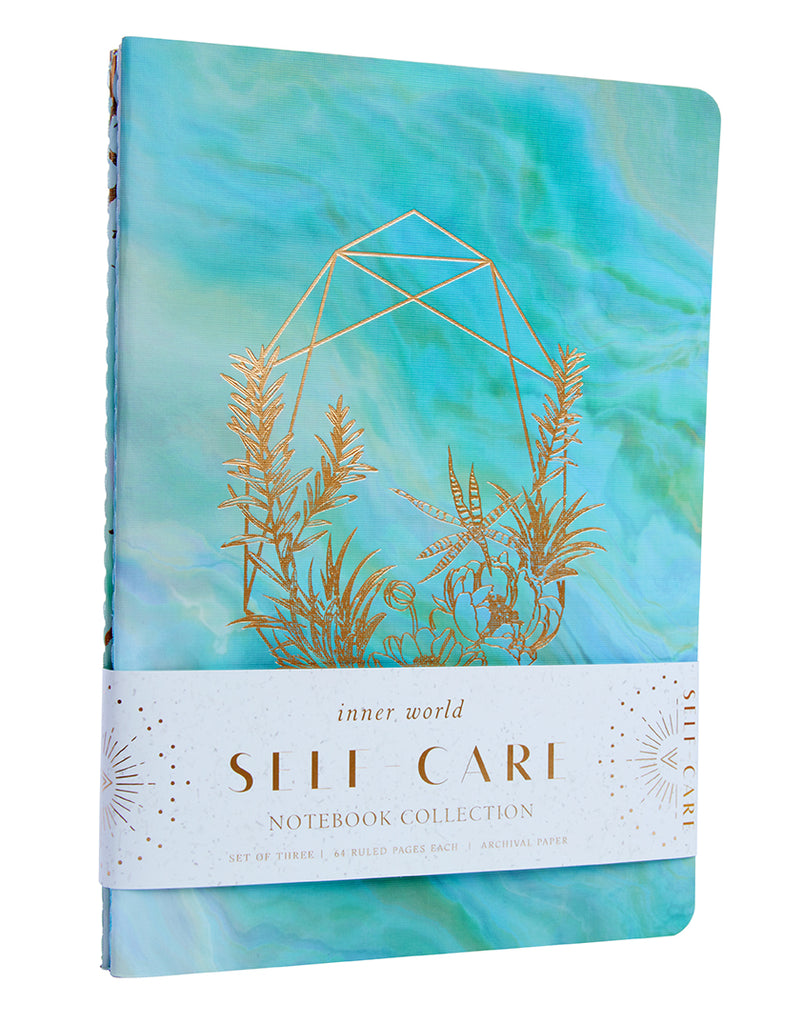 Self-Care Sewn Notebook Collection (Set of 3)