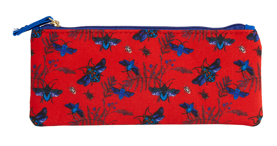 Art of Nature: Flight of Beetles Pencil Pouch