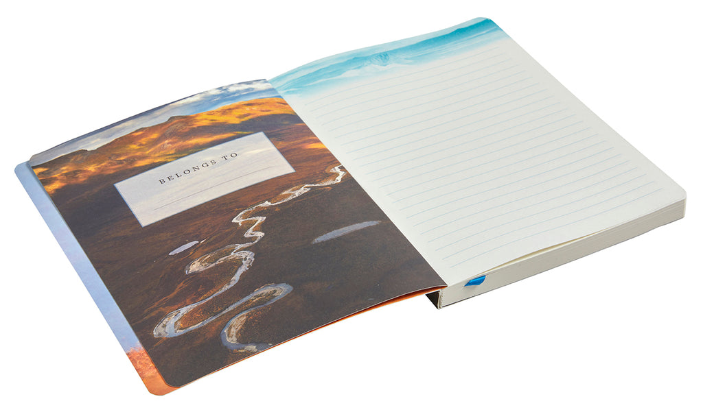 Refuge: Arctic River Softcover Notebook