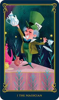 Alice in Wonderland Tarot Deck and by Siegel, Minerva