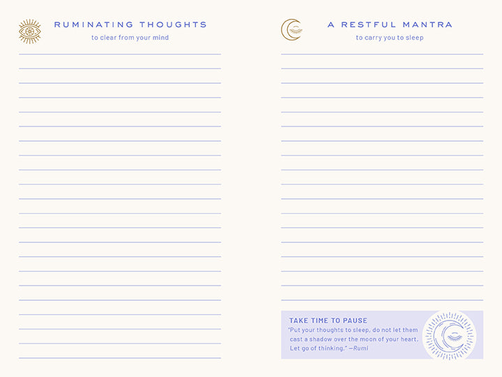 Sleep: A Restful Mind Journal