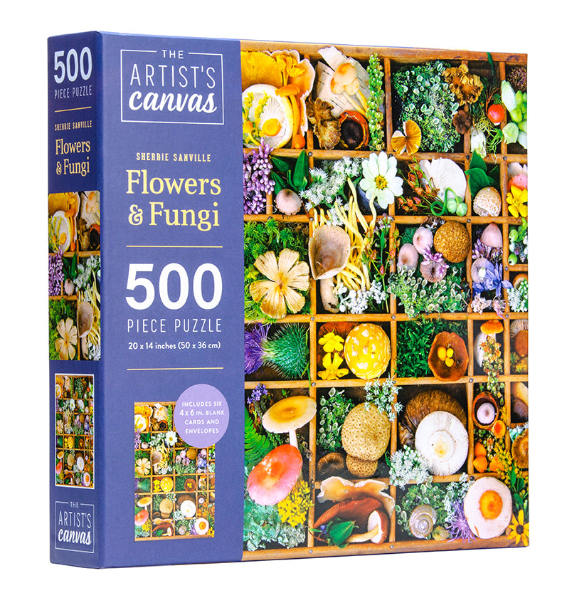 Flowers and Fungi Jigsaw Puzzle – Insight Editions
