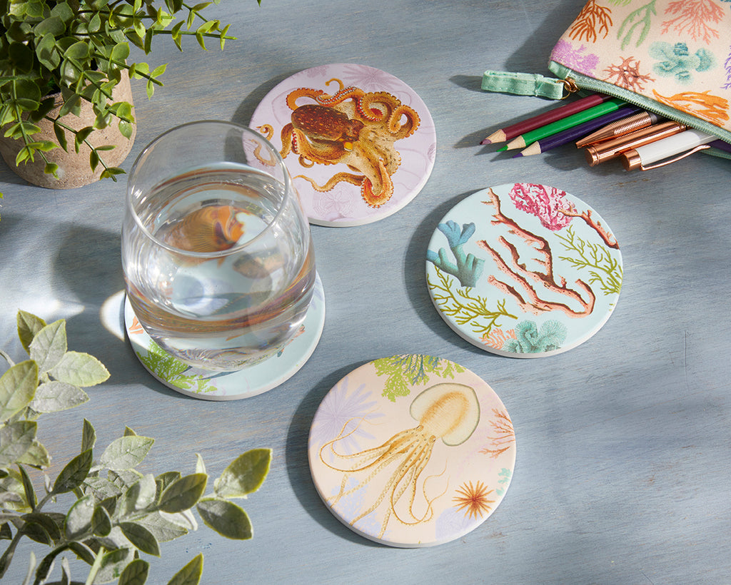 Anne Stokes Plates 4-Pack Unicorn and Maiden Pacific Trading Anne Stokes Plates 4-Pack Unicorn and Maiden Pacific Trading