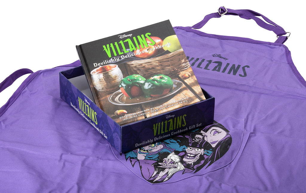 Disney Villains: Devilishly Delicious Cookbook Gift Set