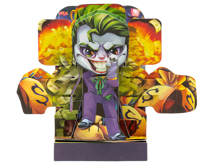DC Super Villains Joker Popsies Qualité Premium très détaillée, à DC Super Villains Joker Popsies Qualité Premium très détaillée, à