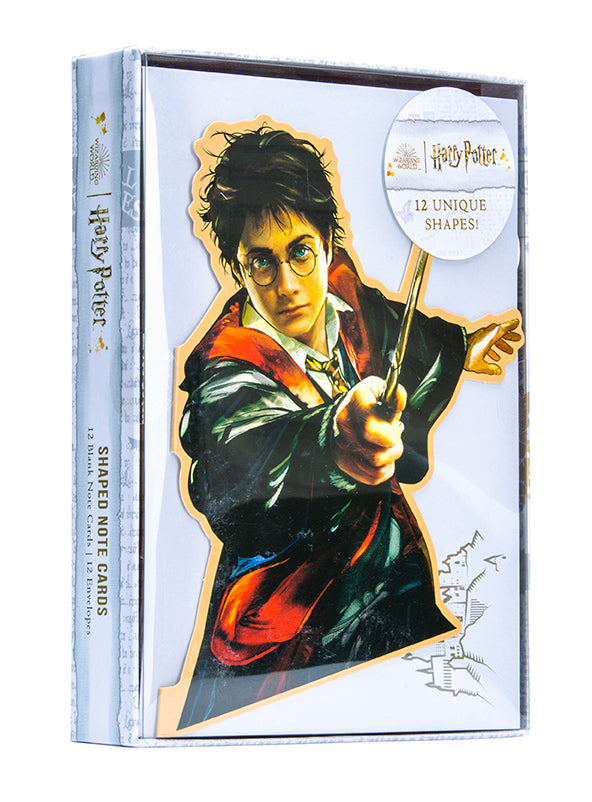 Harry Potter Boxed Die-cut Note Cards (Set of 12)