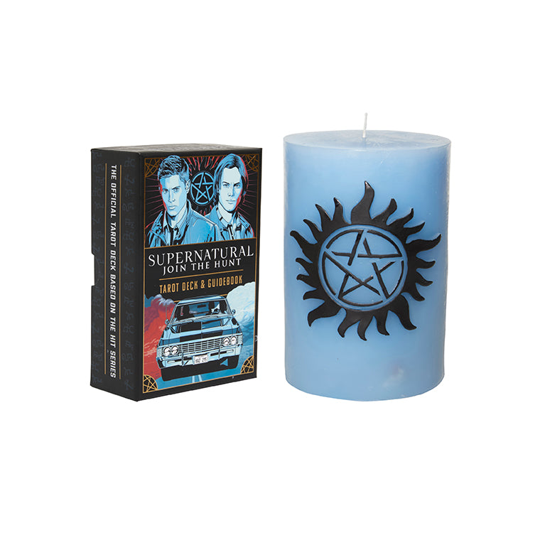 Supernatural Candle and Tarot Card Deck Bundle