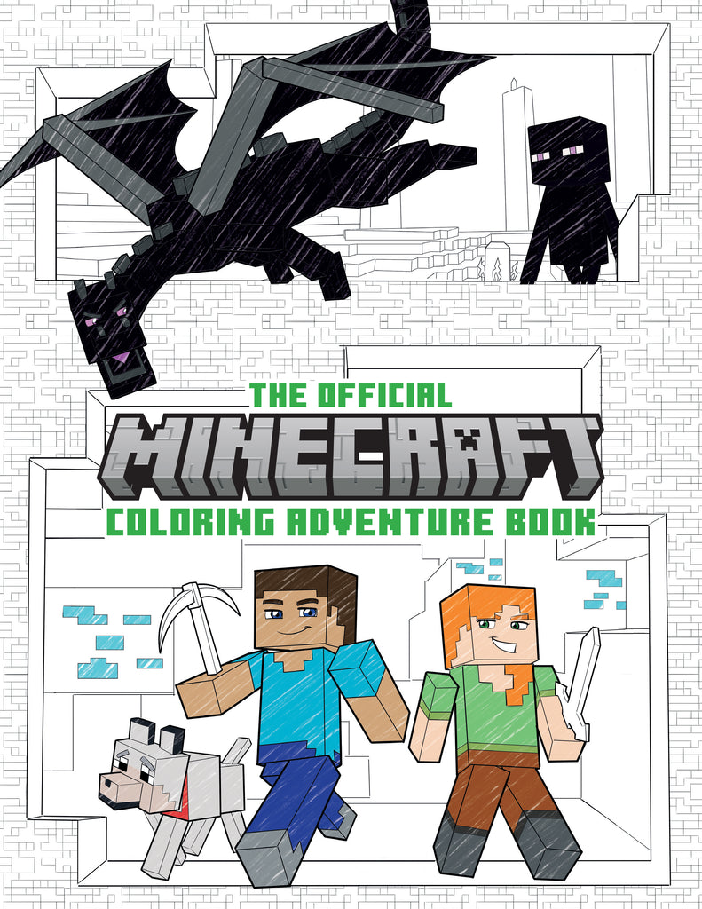 The Official Minecraft Coloring Adventure Book – Insight Editions