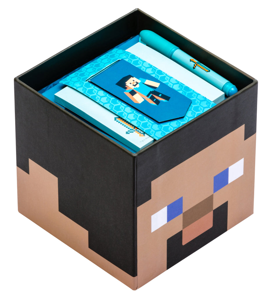 Minecraft: Steve Block Stationery Set