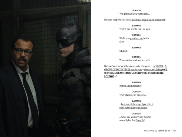 The Batman: The Official Script Book – Insight Editions