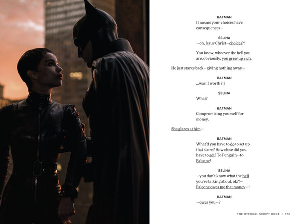The Batman: The Official Script Book – Insight Editions