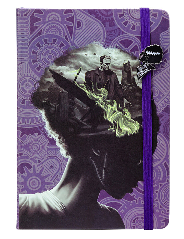 Universal Monsters: Bride of Frankenstein Enamel Charm Bookmark
