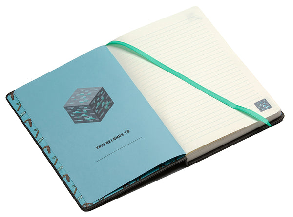 Minecraft: Diamond Ore Journal with Charm – Insight Editions
