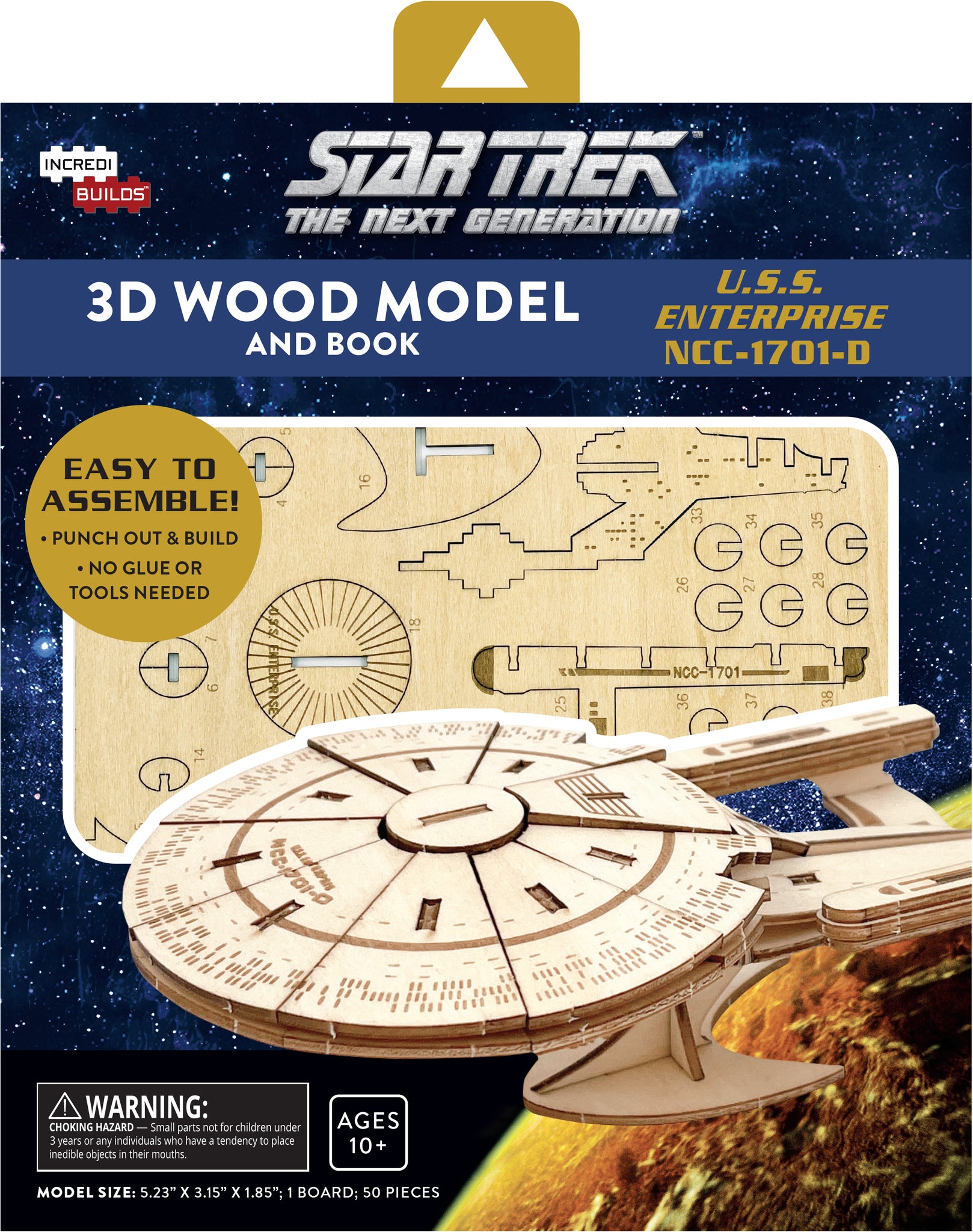 IncrediBuilds: Star Trek The Next Generation: U.S.S. Enterprise