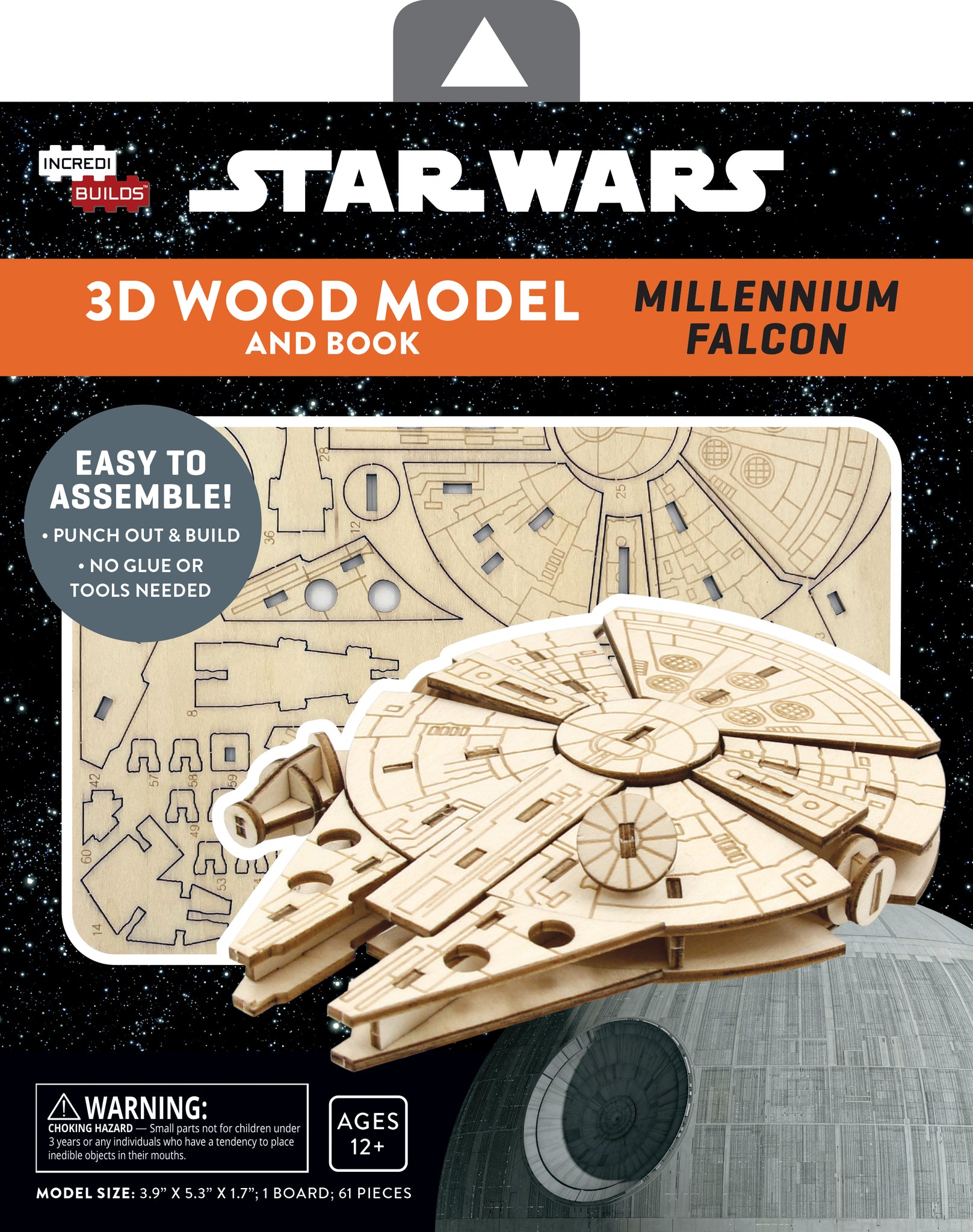 195 Jack 2000 Millennium フィギュア Puzz3D 1995 Star Wars MILLENNIUM FALCON 3D Puzzle - Open Box | eBay